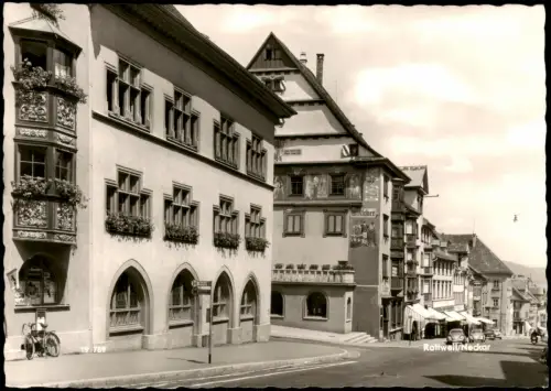 Ansichtskarte Rottweil (Neckar) Strassenpartie VW Käfer 1971