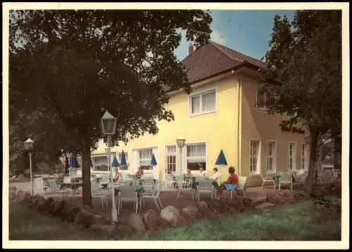 Ansichtskarte Wintermoor-Schneverdingen Rasthaus Drei Birken 1978