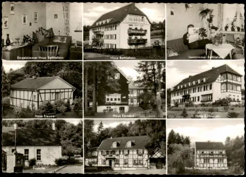 Ansichtskarte Leichlingen Mehrbild Pilgerheim Weltersbach 1972