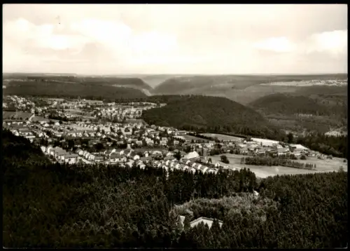 Ansichtskarte Calw Luftbild Luftaufnahme OT Wimberg 1972