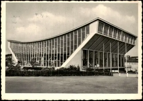 Ansichtskarte Wuppertal Schwimmbad Stadtbad 1962