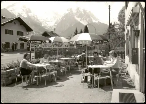 Garmisch-Partenkirchen Gaststätte Rosenstüberl 1973 Privatfoto