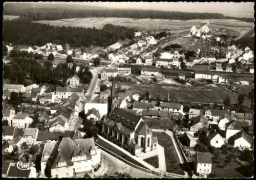 Ansichtskarte Differten Saar-Wadgassen Luftbild Luftaufnahme 1961