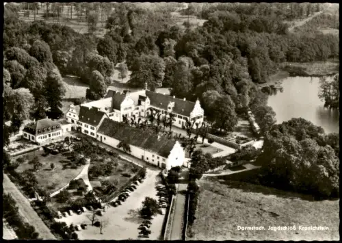 Ansichtskarte Darmstadt Luftbild Parkrestaurant Kranichstein 1971