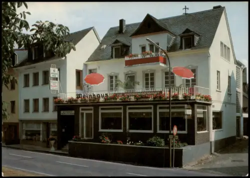 Ansichtskarte Ernst (Mosel) Hotel-Weinhaus Zur Winzergenossenschaft 1971