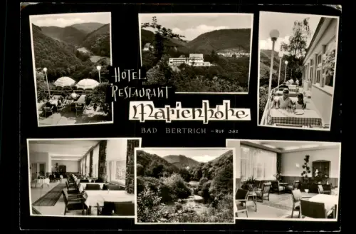 Ansichtskarte Bad Bertrich Mehrbild Marienhöhe 1966