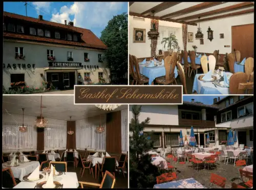 Ansichtskarte Schermshöhe Betzenstein 4 Bild Gasthof Schermshöhe 1981