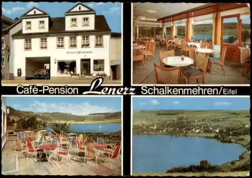 Ansichtskarte Schalkenmehren Cafe-Pension garni Lenerz 4 Bild 1975