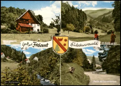 Ansichtskarte Freiamt (Schwarzwald) Ferienort 4 Bild 1971