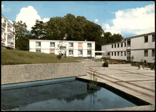 Ansichtskarte Bad Salzhausen-Nidda Sanatorium Am Römerwall 1973