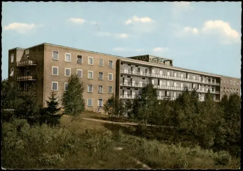 Ansichtskarte Buxtehude Krankenhaus 1967