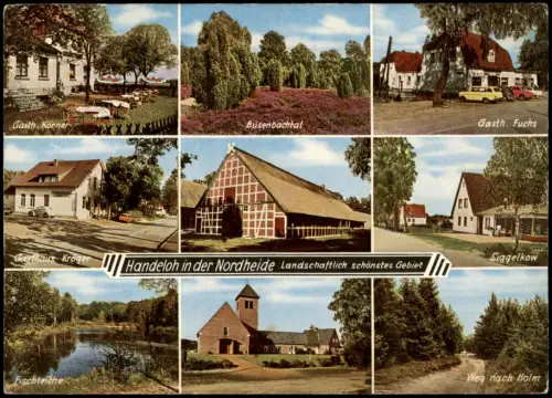 Handeloh (Lk Harburg) Gasth. Körner Büsenbachtal Gasth. Fuchs Siggelkow 1978