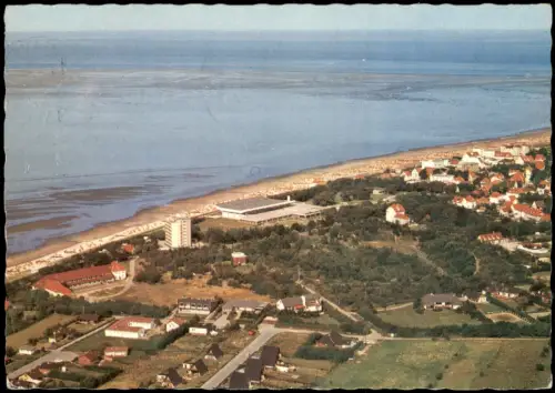Ansichtskarte Duhnen-Cuxhaven Luftbild x
 1972