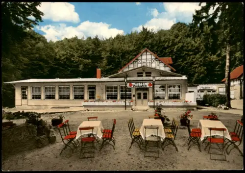 Ansichtskarte Springe Waldgaststätte Deisterpforte 1972