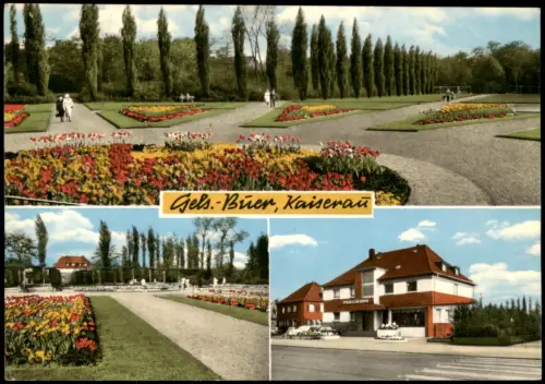Ansichtskarte Buer-Gelsenkirchen Kaiserau Park Geschäft 1976