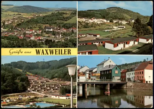 Ansichtskarte Waxweiler Stadt Ferienanlage 1979