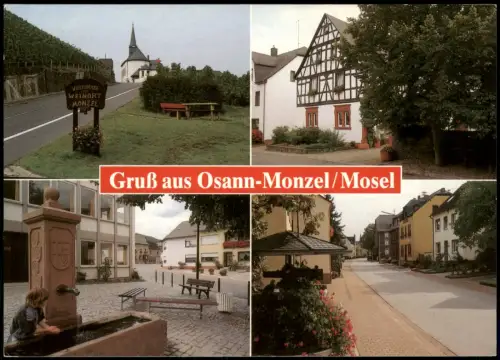 Ansichtskarte Osann-Monzel Stadtansichten 4 Bild 1981