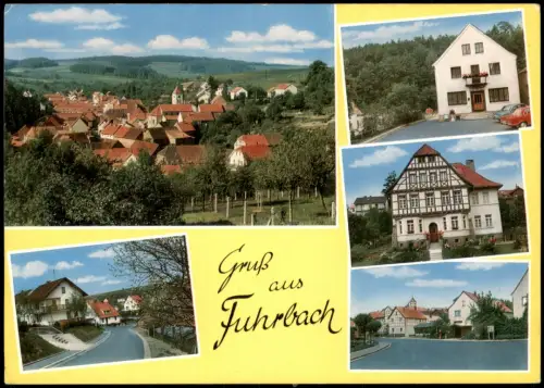 Ansichtskarte Fuhrbach-Duderstadt Stadtansichten Straßen 1979