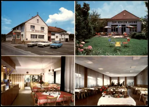 Ansichtskarte Wersau Restaurant Hotel Zum kühlen Grund 1976