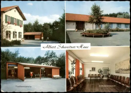 Ansichtskarte Lindenfels (Bergstraße) Albert-Schweitzer-Haus 4 Bild 1969