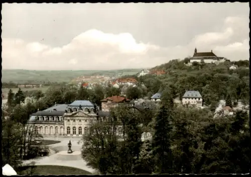 Ansichtskarte Fulda Blick über die Stadt Colorfotokarte 1963