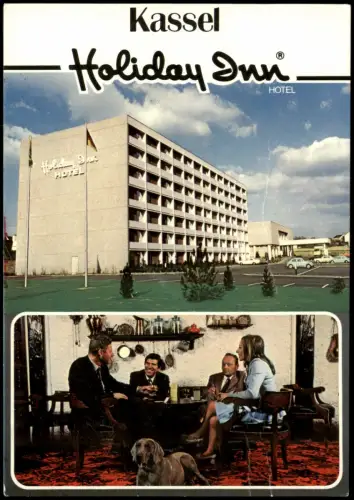Ansichtskarte Kassel 2 Bild Holiday Inn Heiligenröder Strasse61 1978