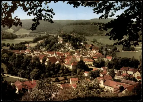Ansichtskarte Pappenheim Blick auf die Stadt 1974