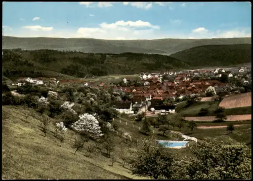 Ansichtskarte Weißenborn (Hessen) Stadtblick 1971