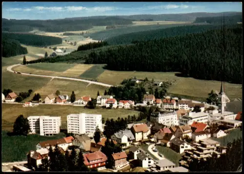 Ansichtskarte Schönwald im Schwarzwald Luftbild Luftaufnahme 1971