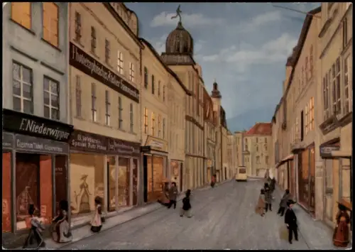 Ansichtskarte Dortmund Geschäftsstraße Westenhellweg 1900/1971