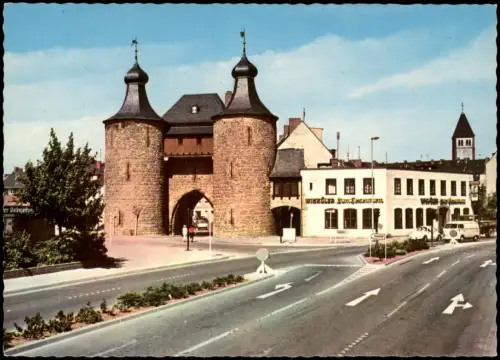 Ansichtskarte Jülich Hexen-Turm Restaurant Wieküler Bier 1971