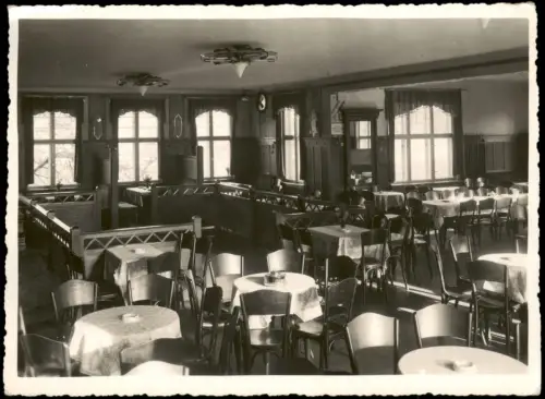 Schwarzpfütz-Ringelshain   Rynoltice STEYRERFRANZL, Schwarzpfütz Gastraum 1930