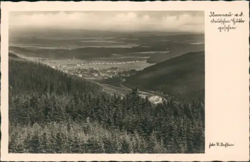 Ansichtskarte Ilmenau Umland-Ansicht Panorama Blick 1940