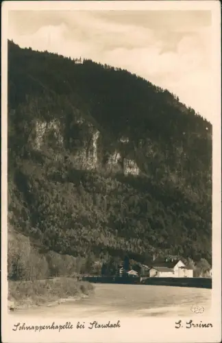 Ansichtskarte Staudach-Egerndach Schnappenkapelle bei Staudach 1940