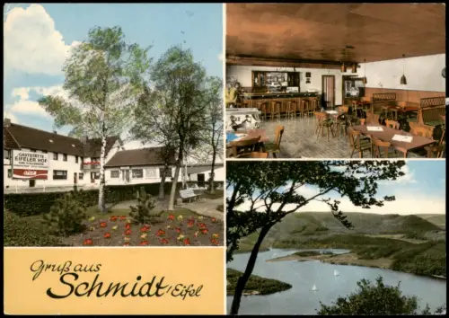 Schmidt Eifel-Nideggen (Eifel) 3 Bild Gaststätte Eifeler Hof 1972