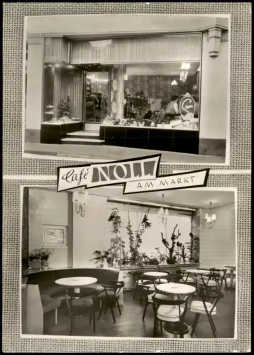 Ansichtskarte Boppard Cafe Noll am Markt 2 Bild 1967