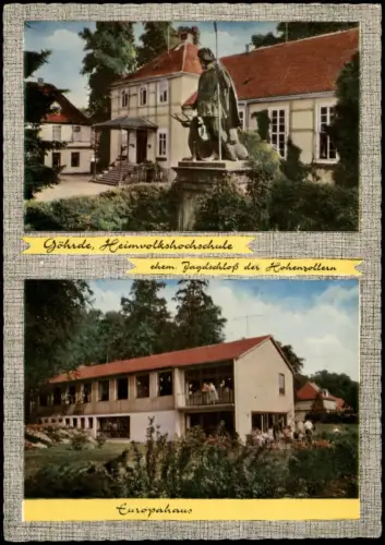 Ansichtskarte Göhrde 2 Bild Volkshochschule Europahaus 1965