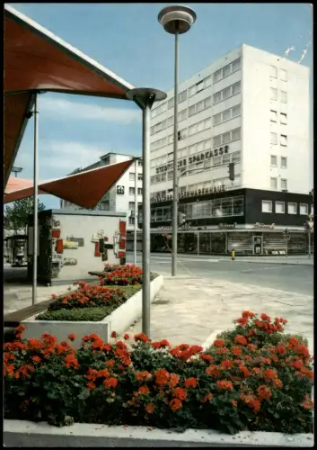 Ansichtskarte Offenbach (Main) Marktplatz Sparkasse Hochhaus 1972