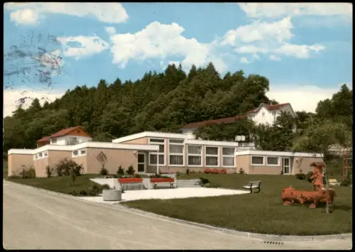 Ansichtskarte Wallenstein-Knüllwald Dorfgemeinschaftshaus 1973