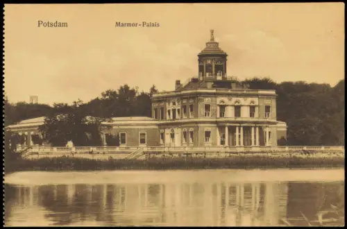 Ansichtskarte Potsdam Marmor-Palais 1918