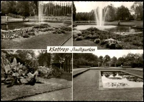 Ansichtskarte Bottrop 4 Bild Stadtgarten 1965