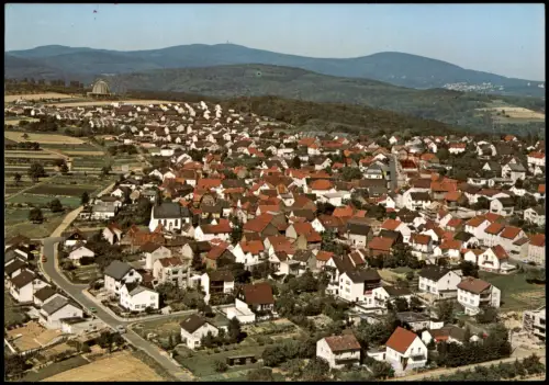 Langenhain (Taunus)-Hofheim (Taunus) Luftbild Luftaufnahme, Ort im Taunus 1975