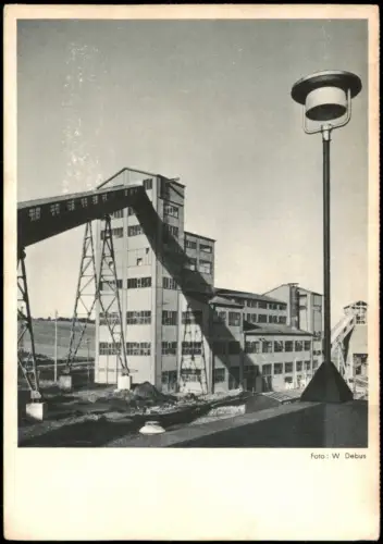 Salzgitter Aufbereitungsanlage  Eisenerzgrube Fortuna im Salzgittergebiet 1970