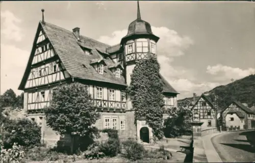Ansichtskarte Wasungen DDR AK Altes Stift 1965
