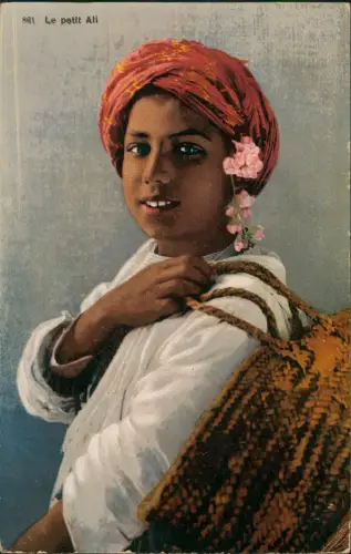 Ansichtskarte  Arabische Typen Le petit Ali 1920