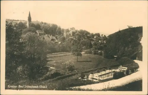 Ansichtskarte Stützerbach Panorama-Ansicht zur DDR-Zeit 1954