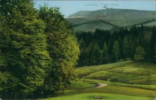 Ansichtskarte Brotterode Inselsberg (Thür. Wald) 1932