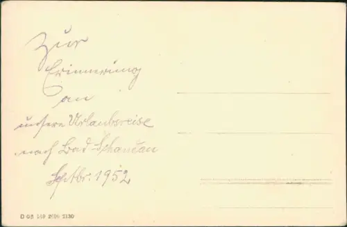 Königstein (Sächsische Schweiz) Sächs. Schweiz Königstein mit Festung 1952