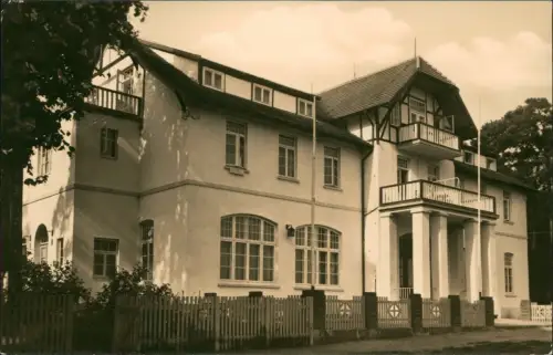 Malchow (Mecklenburg) Haus Gebäude-Ansicht zur DDR-Zeit 1965/1962