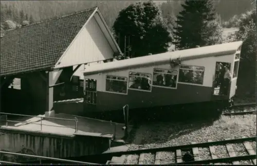Lichtenhain/Bergbahn-Oberweißbach Oberweißbacher Bergbahn zur DDR-Zeit 1970
